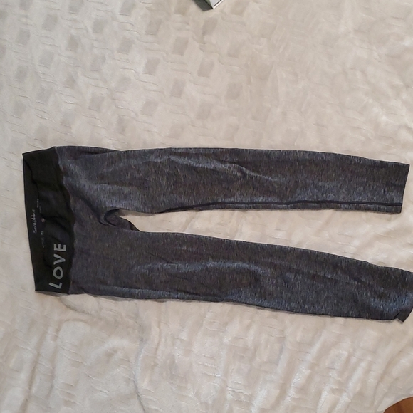 Seraphine 'Love' active leggings EUC - Picture 2 of 2